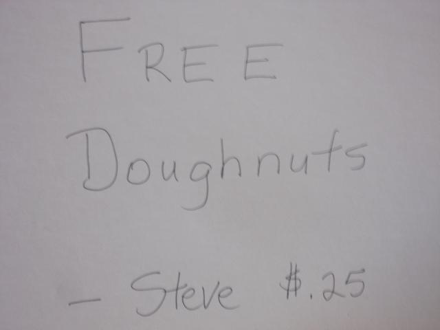 Free Doughnuts